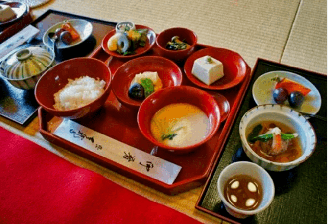 Japanese diet small sections