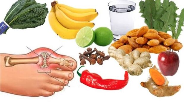 Patients with gout are prescribed a bland diet