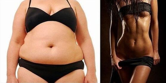 a thick and slender figure as an incentive for weight loss
